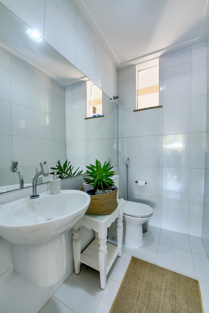 Lavabo com planta